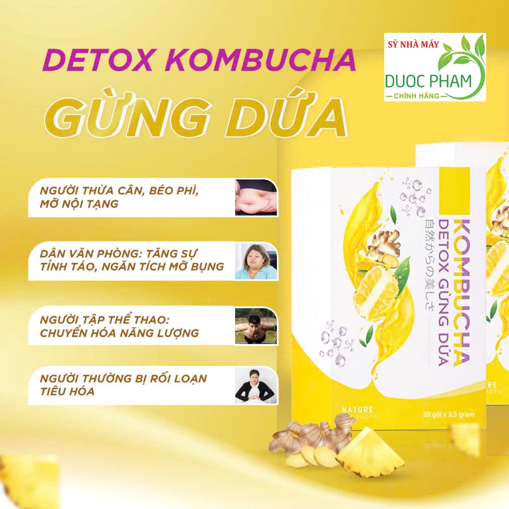 [SIÊU SALE ] COMBO 3 HỘP TRÀ KOMBUCHA