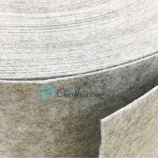 Combo 2 nỉ xám dày 2mm (90cmx2m)