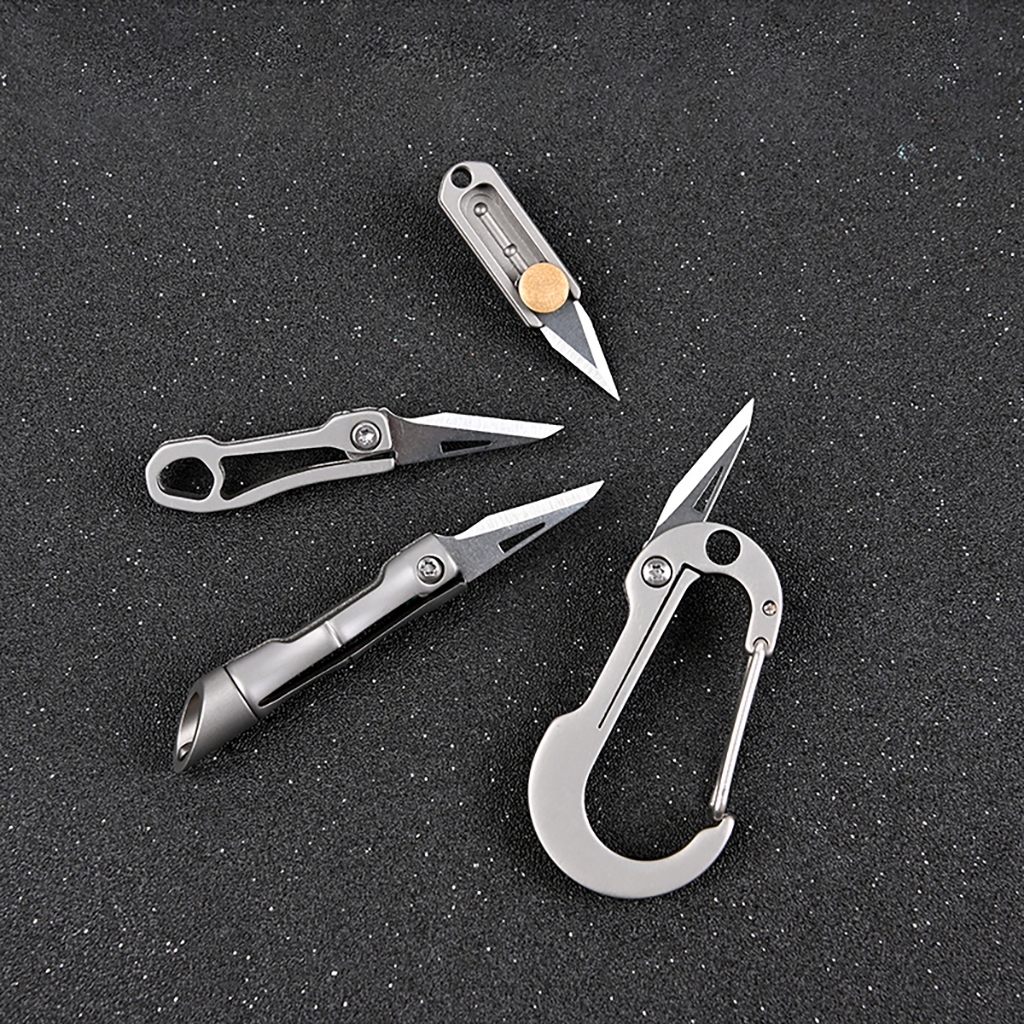 Phụ kiện đã ngoại,móc khóa Keychain EDC Titan (Nhiều Mẫu)