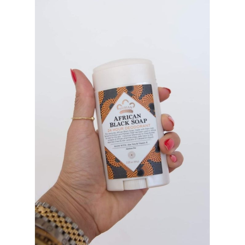 Lăn khử mùi Nubian African Black Soap 64gr