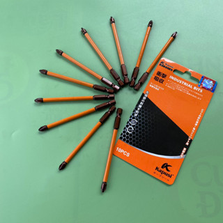  Mũi Bắn Vít Đầu PH2 Bake Chữ Thập Kapusi Từ Tính Cao Chân Lục Giác Ngắn 100mm Mũi Vít Nam Châm Mũi Vít Milwaukee 