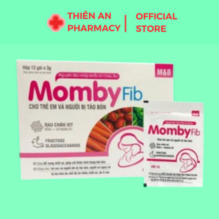 Momby Fib Hồng Cốm vi sinh, Men vi sinh cho bé giúp, bổ sung chất xơ và vitamin, hết táo bón - Thiên An Pharmacy