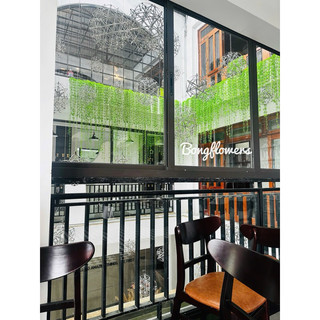 Cụm lá rủ trang trí decor nhà cửa hàng quán