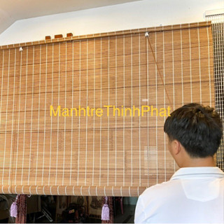  Mành tre trúc Than Hoá nan 5li dẹp. Rèm tre trúc che nắng cửa sổ mành tre trúc che nắng mái hiên. Rèm trúc che bàn thờ. 