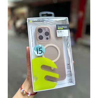  SwitchEasy Ultra Slim Case Magnetic 0.35mm iPhone 17 Pro Max 16 Plus 16 - Ốp Lưng Nhám Siêu Mỏng Chống Sốc Sạc Không Dây 