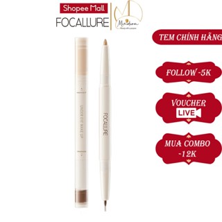Bút kẻ mắt FOCALLURE dạng gel. 2 trong 1 kẻ bắt bắt sáng, tạo khối 3D mềm mượt 14.5g FA-369