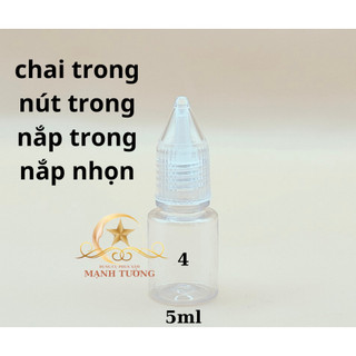 chai chiết mực 5ml và 10ml