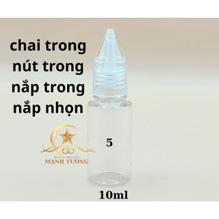 chai chiết mực 5ml và 10ml