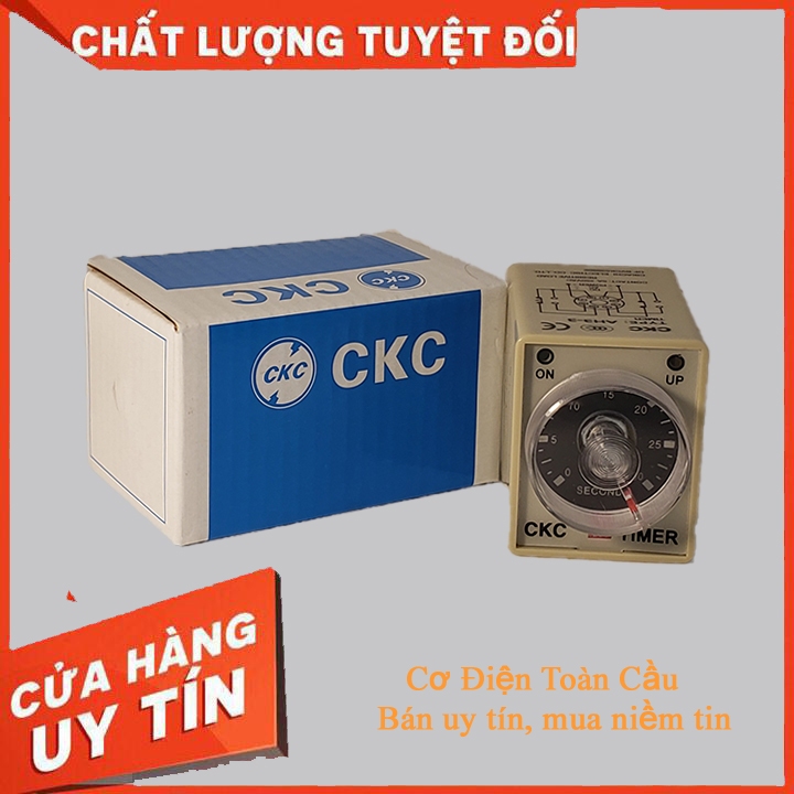 Rơ le, Relay thời gianTimer CKC AH3-3 220VAC