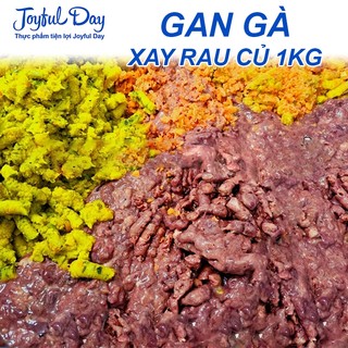  Gan Gà Xay Rau Củ Tươi Cấp Đông Làm Pate Tươi Cho 🐶🐱❤️ - Joyful Day -  HỎA TỐC  