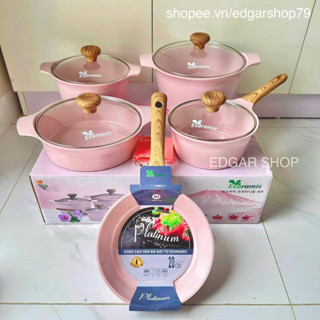 Bộ Nồi Chảo Chống Dính Đáy Từ 5 Món Quánh 16cm, Nồi 18cm 20cm 22cm, Chảo 20cm