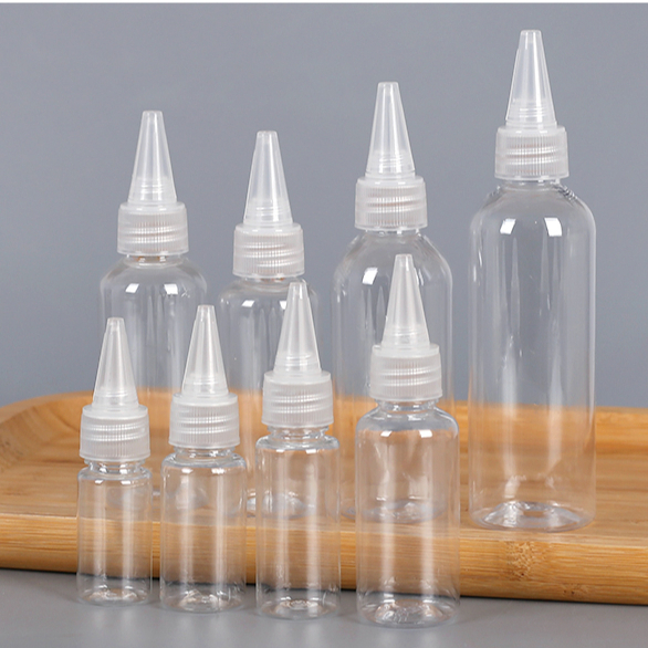 Chai nhựa nắp nhọn 5ml/ 10ml/ 15ml/ 20ml/ 25ml / 30ml / 50ml / 80ml / 100ml / 200ml -  Lọ chiết mỹ phẩm, chiết mực, gel.