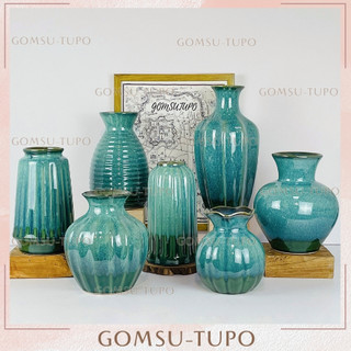 Lọ Hoa Men Hỏa Biến BẠCH NGỌC - Bình Hoa Decor Trang Trí gomsutupo - Gốm Sứ TUPO Bát Tràng 