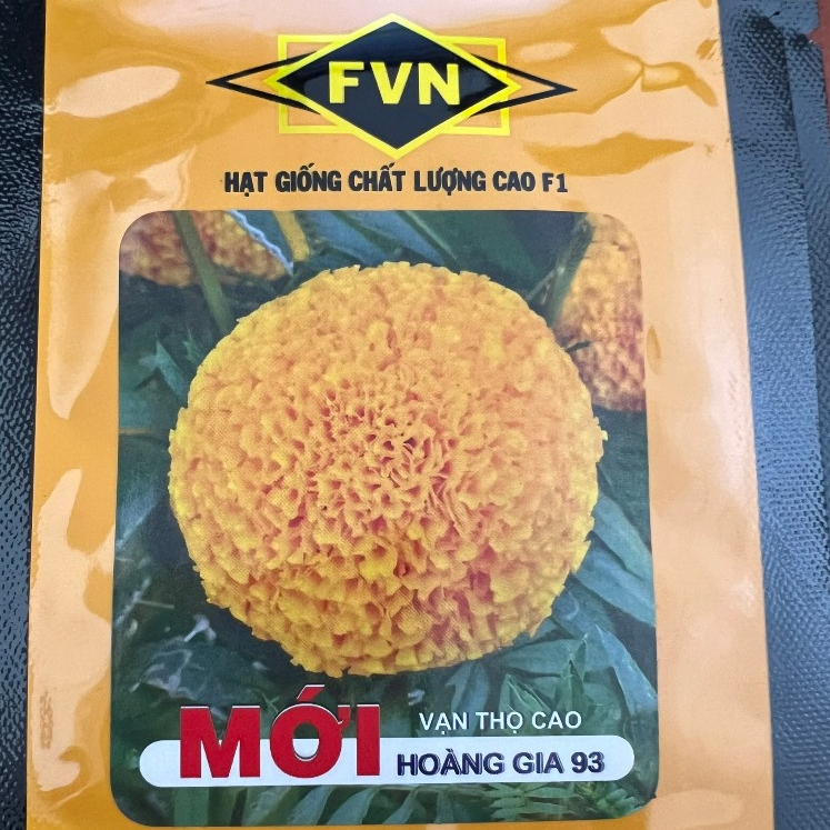 Hạt Giống Vạn Thọ Cao FVN Hoàng Gia 93 (Gói 1 Gam)