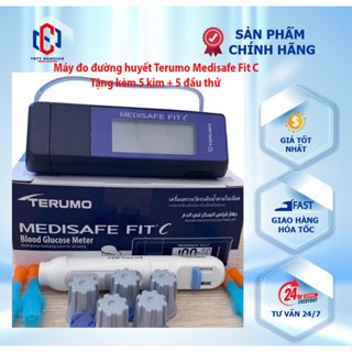 (Chính Hãng) Máy Đo Đường Huyết Terumo Medisafe Fit C - Nhật Bản, Kèm Đầu Thử Và Kim
