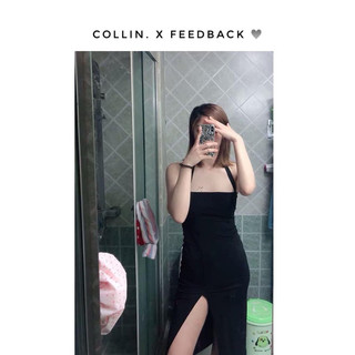 [Collin.] • Váy yếm xẻ tà HOT - HIT