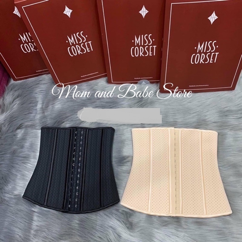 (Chính hãng)Đai nịt bụng Miss Corset-Latex