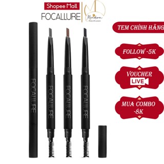 Chì kẻ lông mày FOCALLURE bền màu không thấm nước với 3 màu tùy chọn 1g FA-18