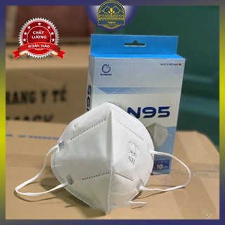  Khẩu Trang N95 Chính Hãng CỬU LONG Hộp 10 Cái 