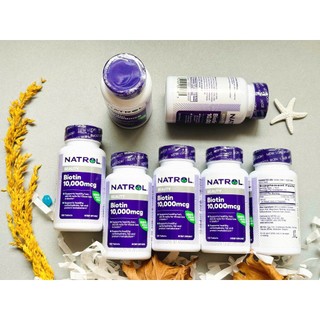 COMBO MỌC TÓC, LÔNG MÀY (Minoxidil 2% Bailleul 60ml + Biotin 10,000mcg Natrol)