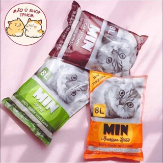 CÁT MIN 8L - SNAPPY TOM 8L - OSCAR 8L - CÁT VỆ SINH CHO MÈO NHIỀU LOẠI