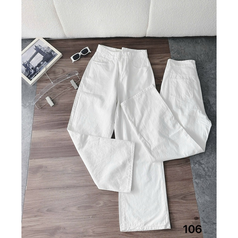 [40-90Kg] Quần Ống Suông Kaki Nữ BIGSIZE Chất Kaki Mềm Mại Xịn Đẹp Lưng Cao, Quần Nữ Dài Size Đại MS106 | BigBuy360 - bigbuy360.vn