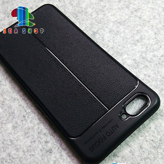 Ốp lưng Oppo A3S - A5 vân da loại A chóng trơn trượt - nhựa dẻo