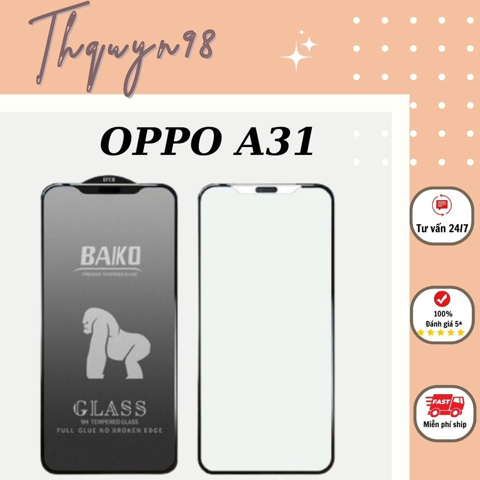 Kính cường lực BAIKO máy Oppo A31 _Thquyn98