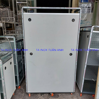 Tủ chén nhôm, tủ đựng bát dĩa TCND17