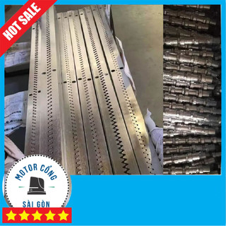 COMBO 4m Thanh ray răng cưa - Thanh ray thép motor cổng lùa