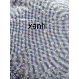 Thô kẻ họa tiết hoa cúc