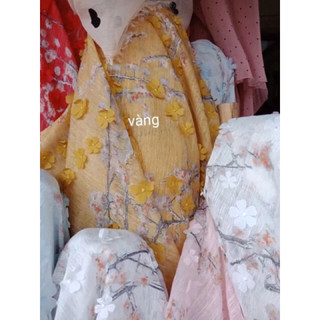 Voan tơ may áo dài