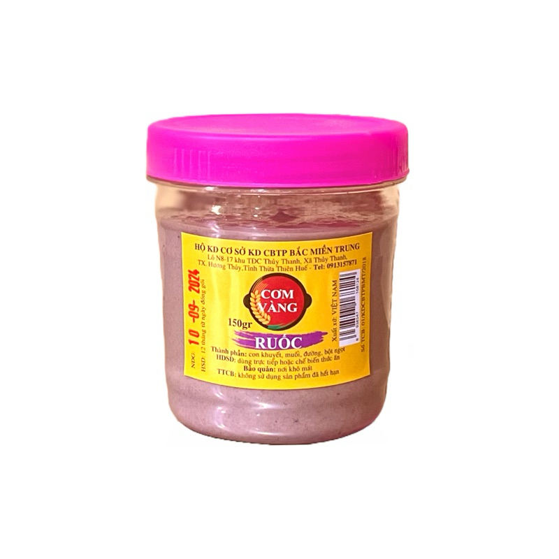 Mắm ruốc Cơm Vàng đặc sản Huế