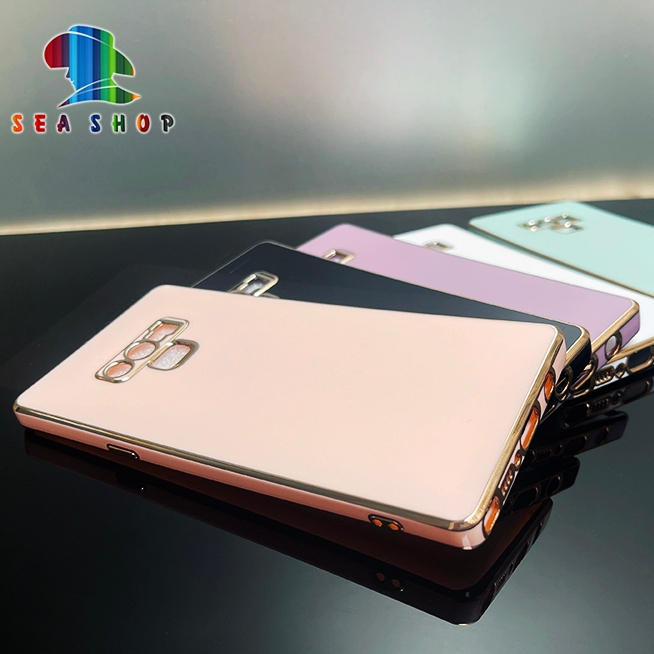 Ốp lưng Samsung Galaxy Note 9 SM-N960 viền bóng, nhựa dẻo, chống sốc