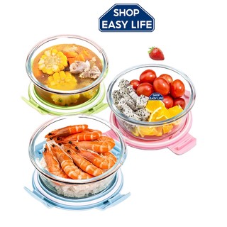 Thố Thủy Tinh Tròn 400ml - 620ml RedCherry