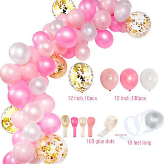 Combo bóng kết line trang trí sinh nhật, party