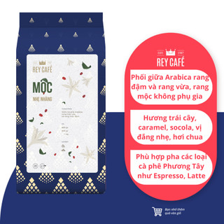 Cà phê rang Mộc Nhẹ Nhàng - Pha Phin Espresso Cold brew - Coffee - Rey Cafe