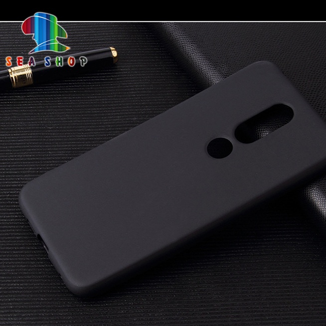 Ốp lưng Nokia X6 - Nokia 6.1 Plus Dẻo Đen - thời thượng