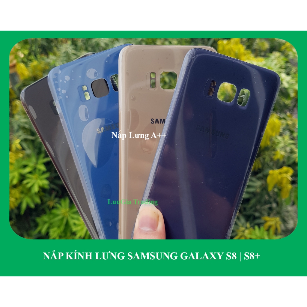 [RẺ VÔ ĐỊCH] Nắp lưng điện thoại ss S8 Plus chính hãng | Samsung S8+ zin công ty G955 thanh lý