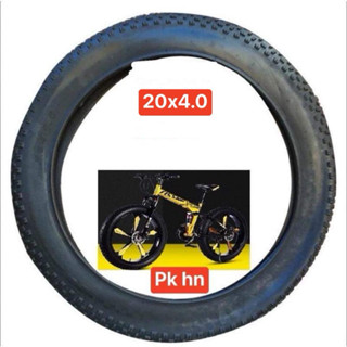 LỐP SĂM VỎ RUỘT XE ĐẠP BÁNH BÉO  20x4.0 chính hãng siêu bền chống đinh!