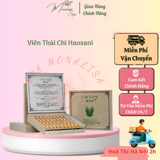 Viên Thải Chì Haosani - Viên Hút Chì Thải Độc Tố HAOSANI - Hộp 100V Chính Hãng Dùng spa thẩm mỹ viện