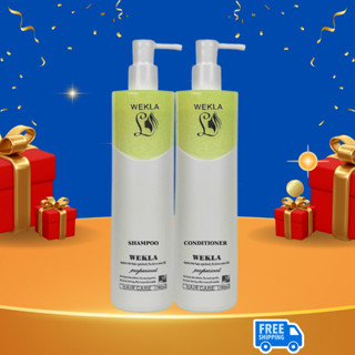 Bộ Dầu Gội Xả Wekla Phục Hồi Mềm Mượt Chống Rụng 780ml