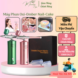 Súng Phun Oxi, Máy Phun Tinh Chất,Máy Phun Sơn OmberNail Tích Điện Bảo Hành 12 Tháng