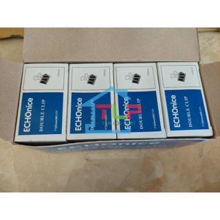 2 Hộp Kẹp đen 25mm (HÀNG LOẠI 1) - kẹp bướm