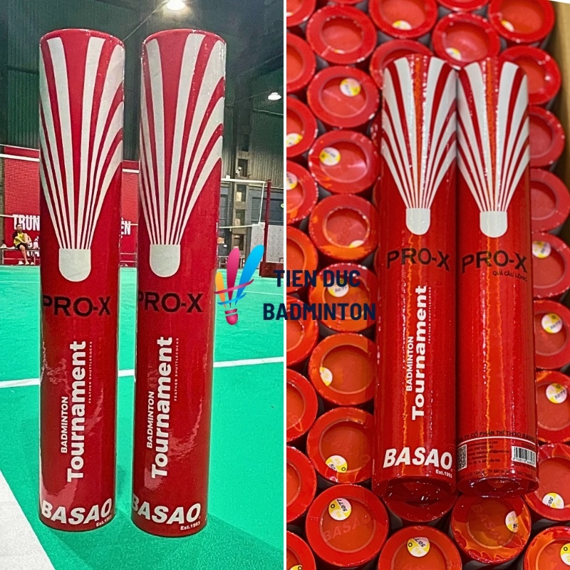 [ Hàng Chính Hãng ] Hộp cầu lông Ba Sao Pro X 77 , Cầu Thành Công ,Tiêu chuẩn thi đấu ,12 quả/1 Ống
