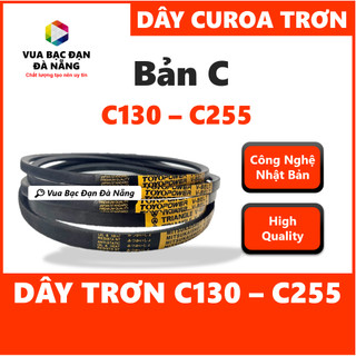 [Nhật Bản Tech] Dây Curoa C130 Đến C255 Bản C Trơn Công Nghệ Nhật Hàng Chính Hãng Loại Đẹp Đủ Mã - Vua Bạc Đạn Shop
