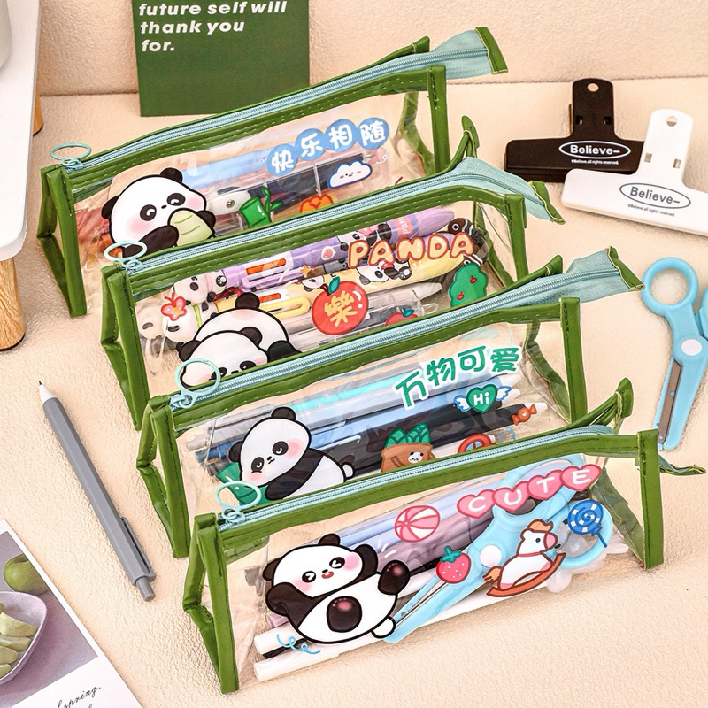 Hộp bút - túi bút fubao panda gấu trúc dễ thương