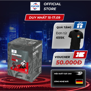 Dầu động cơ FUCHS SILKOLENE PRO 4 SAE 10W-40 XP 4 thì gốc ester, tổng hợp hoàn toàn, hiệu suất cực cao dung tích 4L