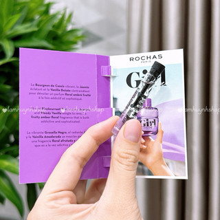 Vial nước hoa nữ GIRL LIVE ROCHAS 2ml