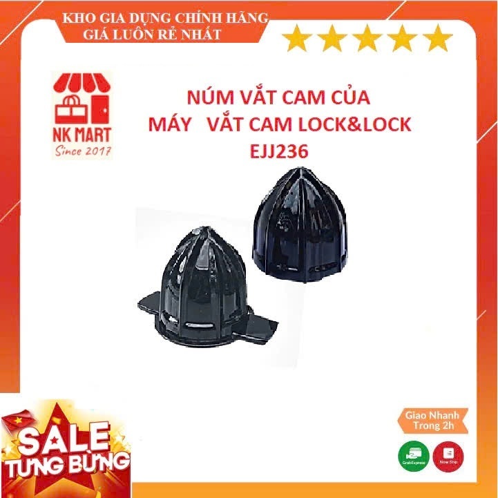 Núm vắt, đầu vắt cho máy vắt cam Lock&Lock EJJ236 (bộ 2 núm)